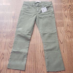 [ZARA] Olive green ZARA Denim for women(Size US 4)